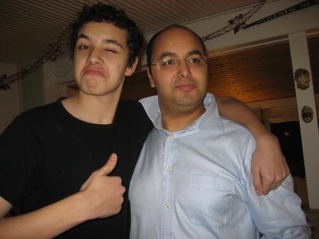 my oncle abdo with him son zakaria