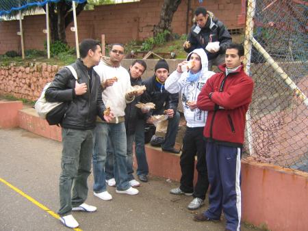 breakfast  before the match